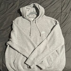 Large Gray Nike Hoodie
